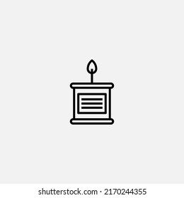 Kerosene icon sign vector,Symbol, logo illustration for web and mobile