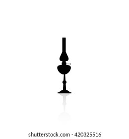 Kerosene lamp icon