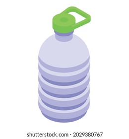 Kerosene Pot Icon Isometric Vector. Car Engine. Kerosene Can