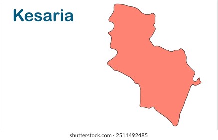 Mapa da subdivisão de Kesaria, Distrito de East champaran, Estado de Bihar, República da Índia, Governo de Bihar, território indiano, Índia Oriental, política, aldeia, turismo