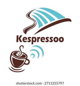 Kesspressoo Vector Logo Design Template
