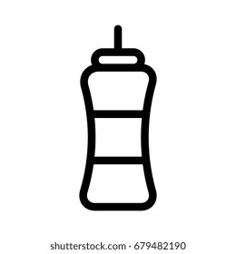 Ketchup Bottle Icon 