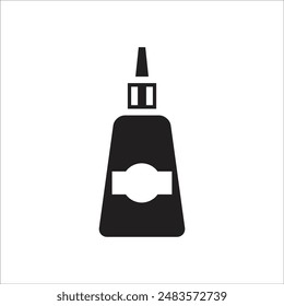 ketchup bottle vector icon line template