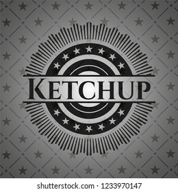 Ketchup dark badge