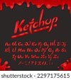 ketchup font