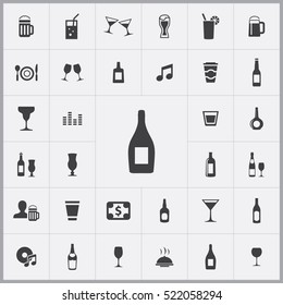 ketchup icon. bar icons universal set for web and mobile