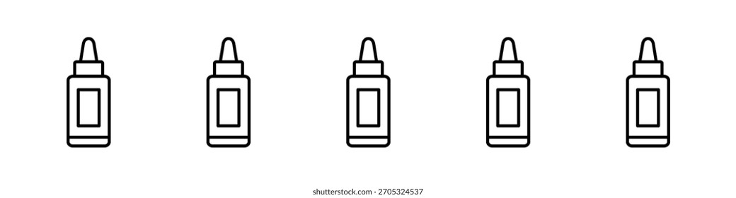 Ketchup icono de diseño, logotipo, App, UI. Ilustración vectorial, EPS