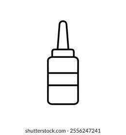 ketchup icon Flat symbol set outline