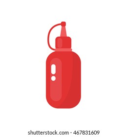 ketchup icon. vector illustration