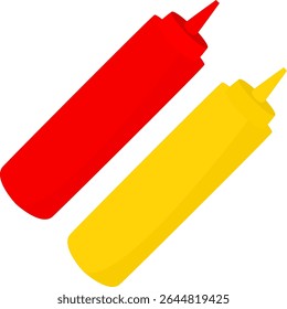 Ketchup and Mustard Squeeze Bottle