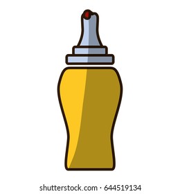 Ketchup plastic bottle