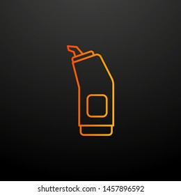 Ketchup pot nolan icon. Elements of fast food set. Simple icon for websites, web design, mobile app, info graphics