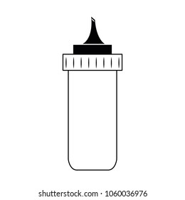 Ketchup sauce bottle