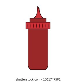 Ketchup sauce bottle