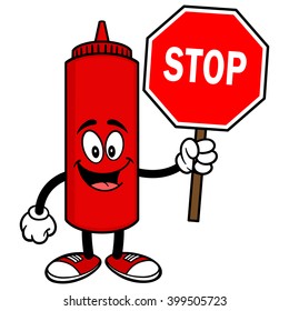 Ketchup with a Stop Sign 