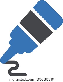 ketchup vector glyph color icon