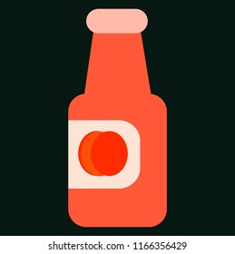 ketchup vector icon