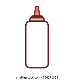 ketchup vector illustration