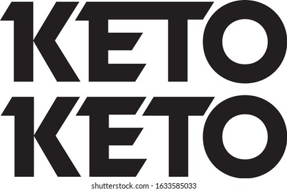 Keto Diet Logo Name Symbol Ketogenic