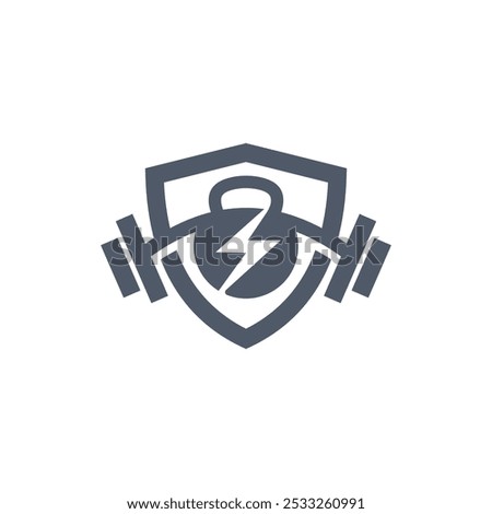 kettle bell combined dumbbell logo