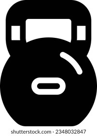 Icono de glifo de timbre - Icono único, vector