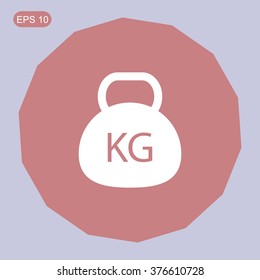 Kettle bell icon
