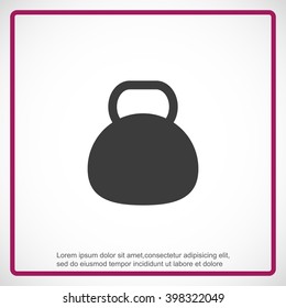 Kettle bell icon