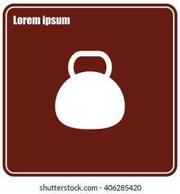 Kettle bell icon
