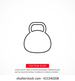 Kettle bell icon
