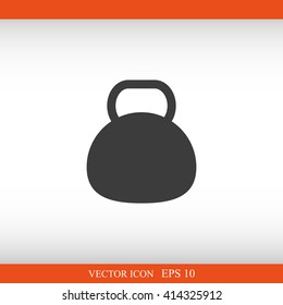 Kettle bell icon
