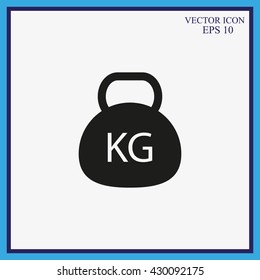 Kettle bell icon

