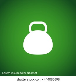 Kettle bell icon

