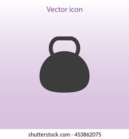 Kettle bell icon
