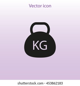 Kettle bell icon
