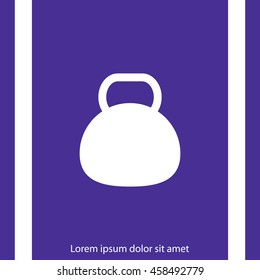 Kettle bell icon