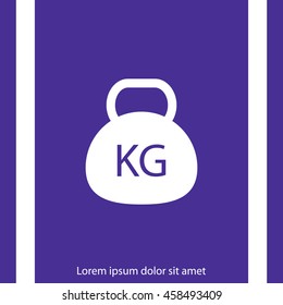 Kettle bell icon