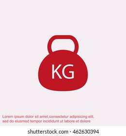 Kettle bell icon