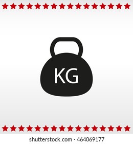 Kettle bell icon
