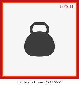 Kettle bell icon