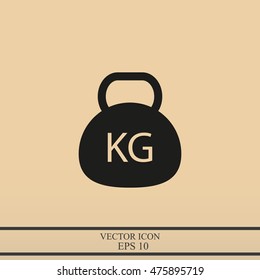 Kettle bell icon