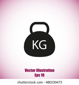 Kettle bell icon