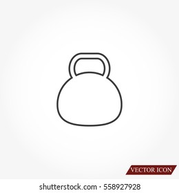 Kettle bell icon