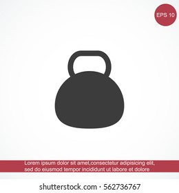 Kettle bell icon