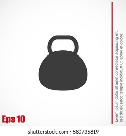 Kettle bell icon