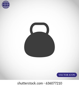 Kettle bell icon