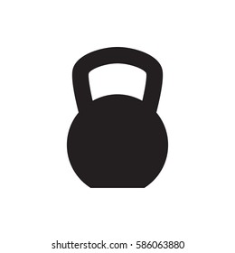 Kettle Bell Icon Illustration Isolated Vector Sign Symbol