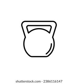 Kettle Bell icon vector design templates simple and modern	