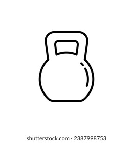 Kettle Bell icon vector design templates simple and modern	