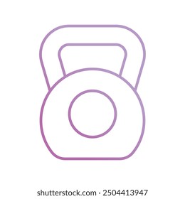 Icono de campana de caldera con fondo blanco Vector Ilustración de stock