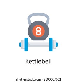 Kettle bell vector outline Icon Design illustration. Sports And Awards Symbol on White background EPS 10 File